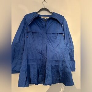 Laundry by Design Women's Blue Trench Coat